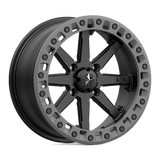 MA31 14X7 4X110 S-BLK M-GRY RG 00MM MSA Offroad Wheels