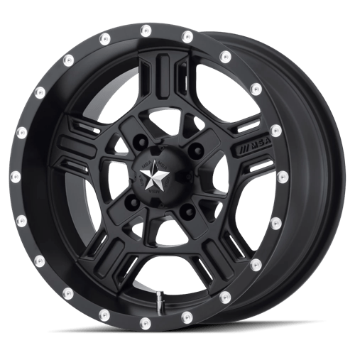 MA32 20X7 4X137 S-BLK 00MM MSA Offroad Wheels