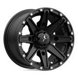 MA33 12X7 4X156 S-BLK 10MM MSA Offroad Wheels