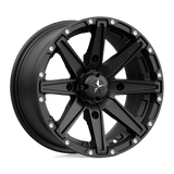 MA33 15X10 4X137 S-BLK 00MM MSA Offroad Wheels