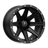 MA33 14X7 4X110 S-BLK -47MM MSA Offroad Wheels