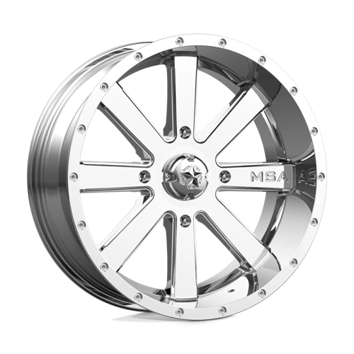 MA34 18X7 4X137 CHROME 00MM MSA Offroad Wheels