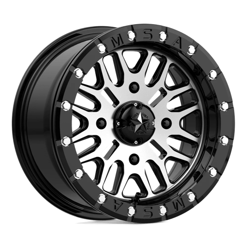 MA37 14X7 4X156 G-BLK MACH 10MM MSA Offroad Wheels