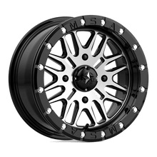 Load image into Gallery viewer, MA37 15X7 4X137 G-BLK MACH 10MM MSA Offroad Wheels