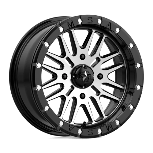 MA37 16X7 4X156 G-BLK MACH 10MM MSA Offroad Wheels