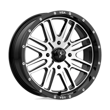 Load image into Gallery viewer, MA38 18X7 4X156 G-BLK MACH 10MM MSA Offroad Wheels