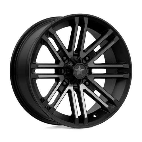 MA40 16X7 4X137 S-BLK TTCC 10MM MSA Offroad Wheels