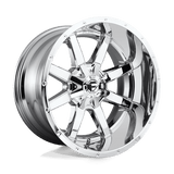 D536 22X10 6X135/5.5 CHR-PLATED -24MM Fuel 1PC