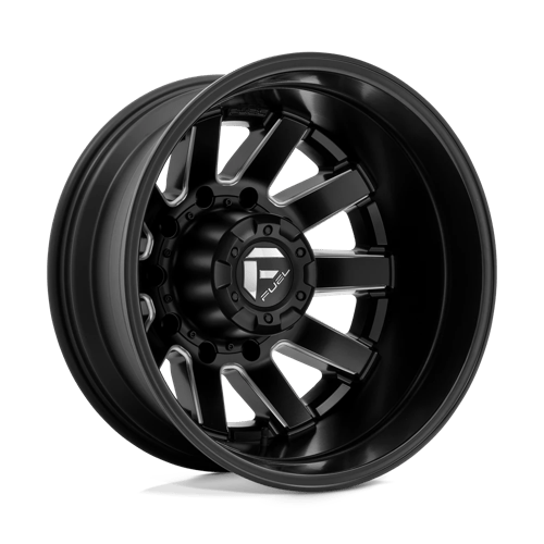 D538 22X8.25 8X200 MT-BLK-MIL -227MM Fuel 1PC