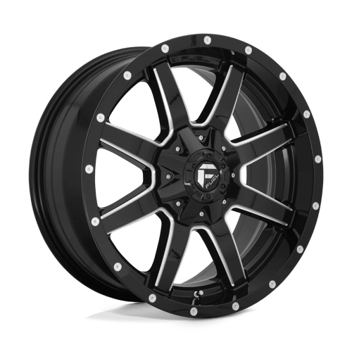 D610 17X9 6X135/5.5 GL-BLK-MIL -12MM Fuel 1PC