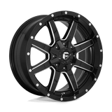 D610 22X12 5X4.5/5.0 GL-BLK-MIL -44MM Fuel 1PC