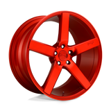 M187 20X10.5 5X120 GL-RED 35MM Niche 1PC