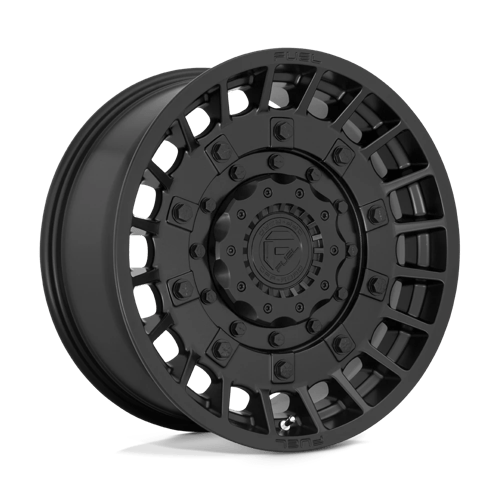 D723 17X9 5X4.5/5.0 MT-BLK -12MM Fuel 1PC