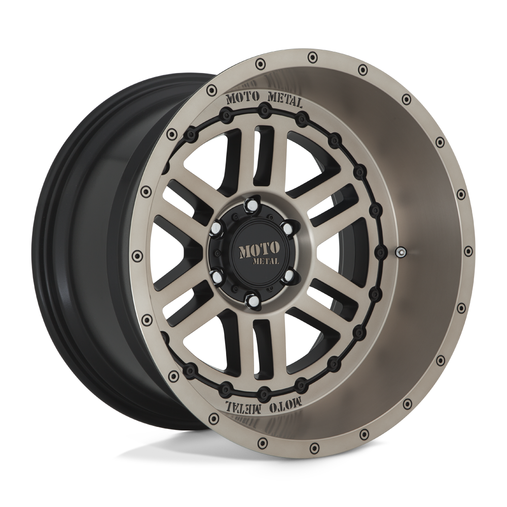 MO800 20X10 5X5.0 S-BLK BRZTCC -18MM Moto Metal