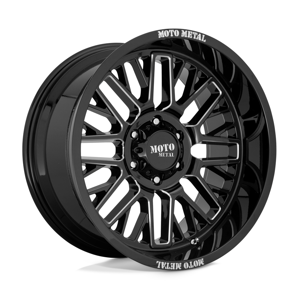 MO802 20X10 6X135 G-BLK MILL -18MM Moto Metal