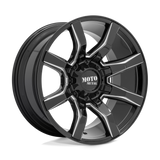 MO804 22X10 8X170 G-BLK MILL -18MM Moto Metal