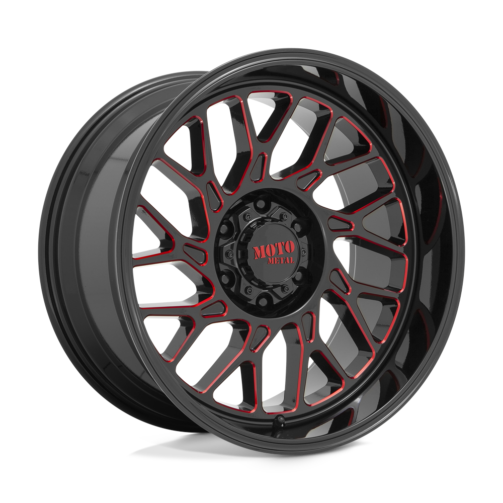 MO805 22X10 8X6.5 G-BLK MILL RTCC -18MM Moto Metal