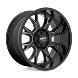 MO806 20X10 5X5.0 G-BLK MILL -18MM Moto Metal