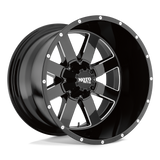 MO962 20X10 6X135 G-BLK MILL -24MM Moto Metal