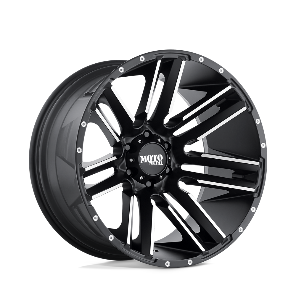 MO978 20X9 6X5.5 S-BLK MACH 18MM Moto Metal