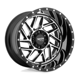 MO985 20X9 5X5.5 G-BLK MACH 00MM Moto Metal