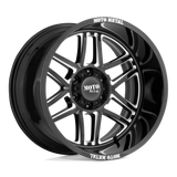 MO992 20X9 6X135 G-BLK MILL 18MM Moto Metal