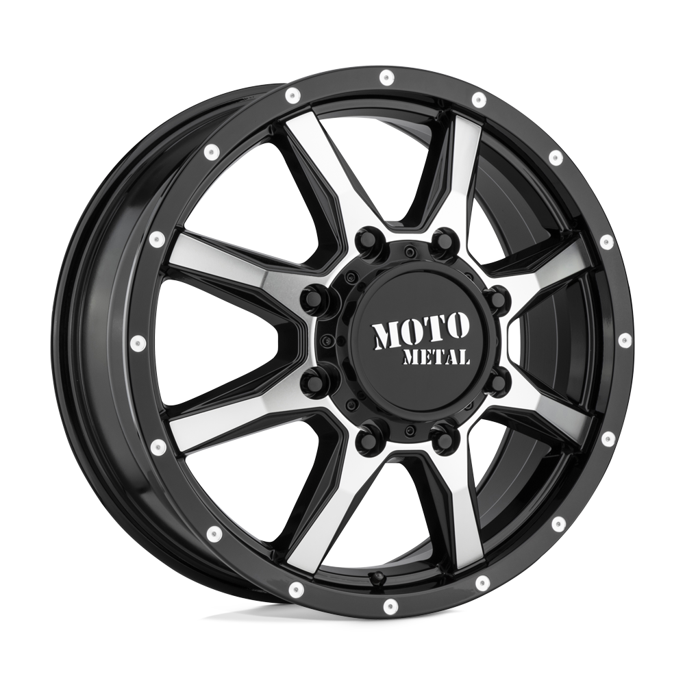 MO995 20X8.25 8X210 G-BLK MACH 127MM Moto Metal