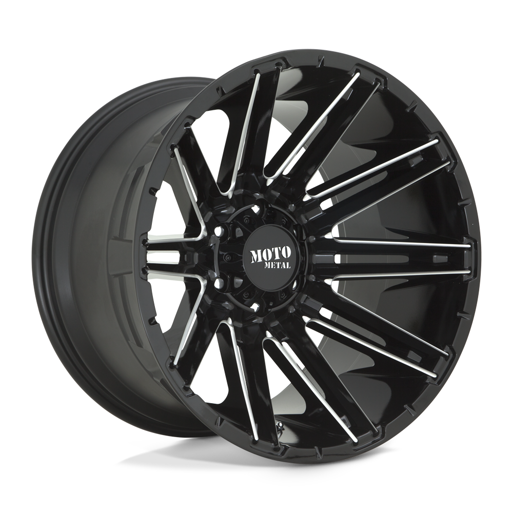 MO998 20X12 6X5.5 G-BLK MILL -44MM Moto Metal