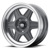 MR124 15X8 4X4.5 M-GRY MACH-LP 06MM Motegi