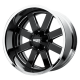 MO200 22X10 6X135 G-BLK MILL CHR LP -18MM Moto Metal