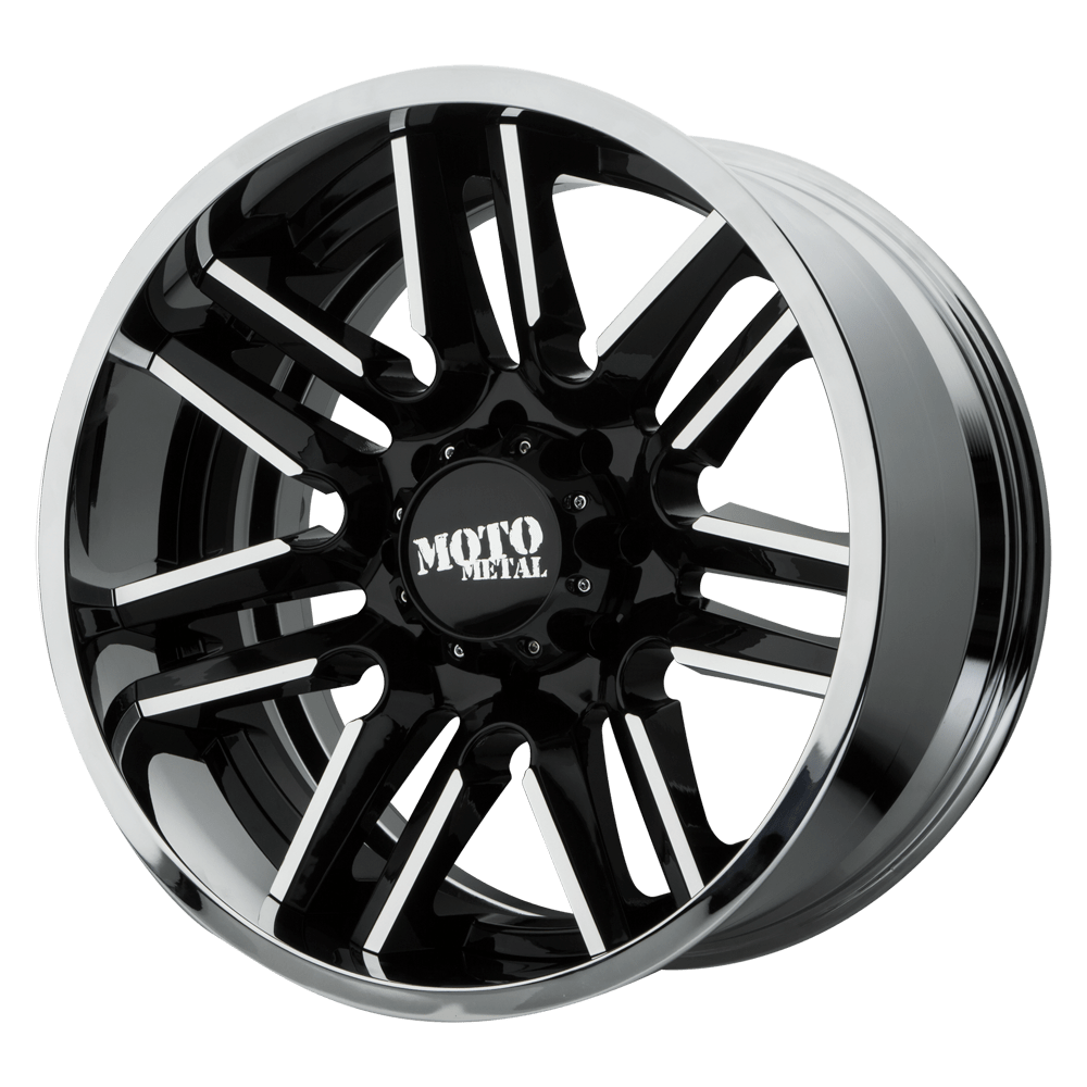 MO202 20X12 6X5.5 BLK MACH CHR LP -44MM Moto Metal