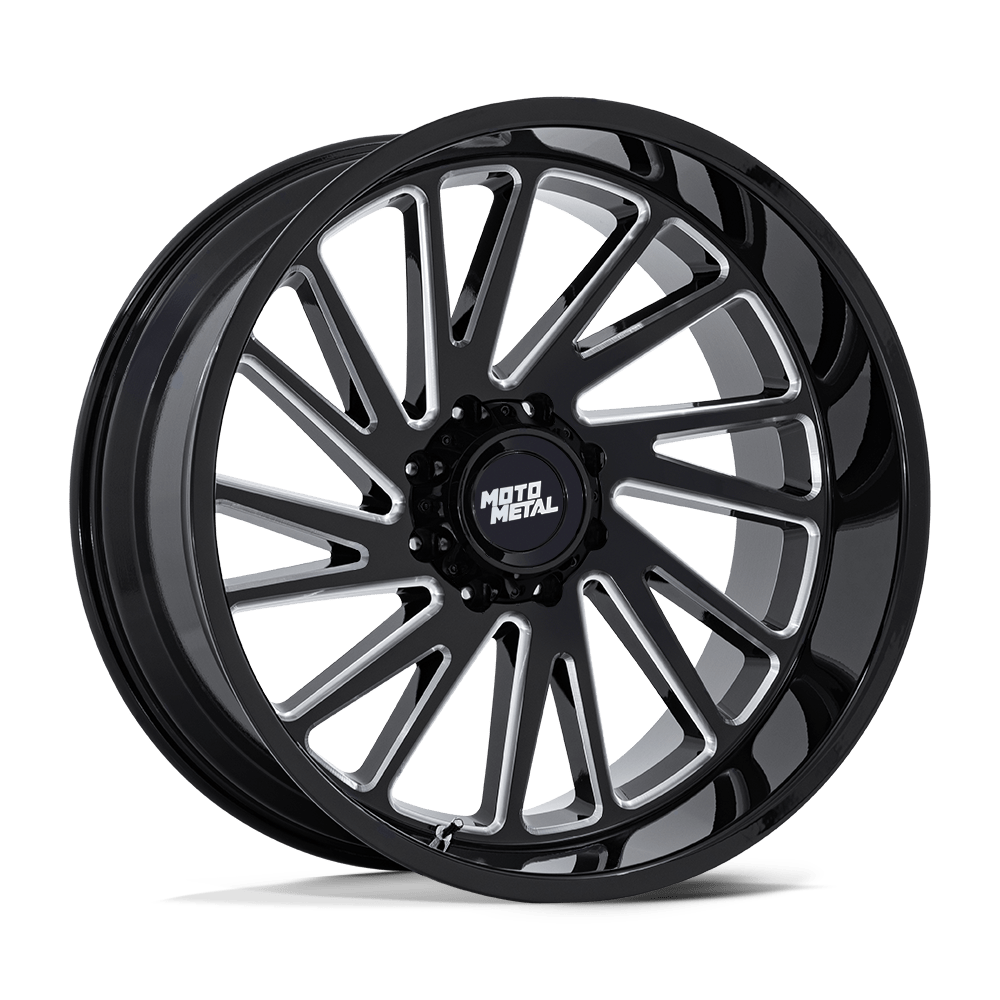 MO811 20X10 8X6.5 G-BLK MILL -18MM Moto Metal