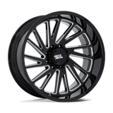 MO811 20X10 8X6.5 G-BLK MILL -18MM Moto Metal