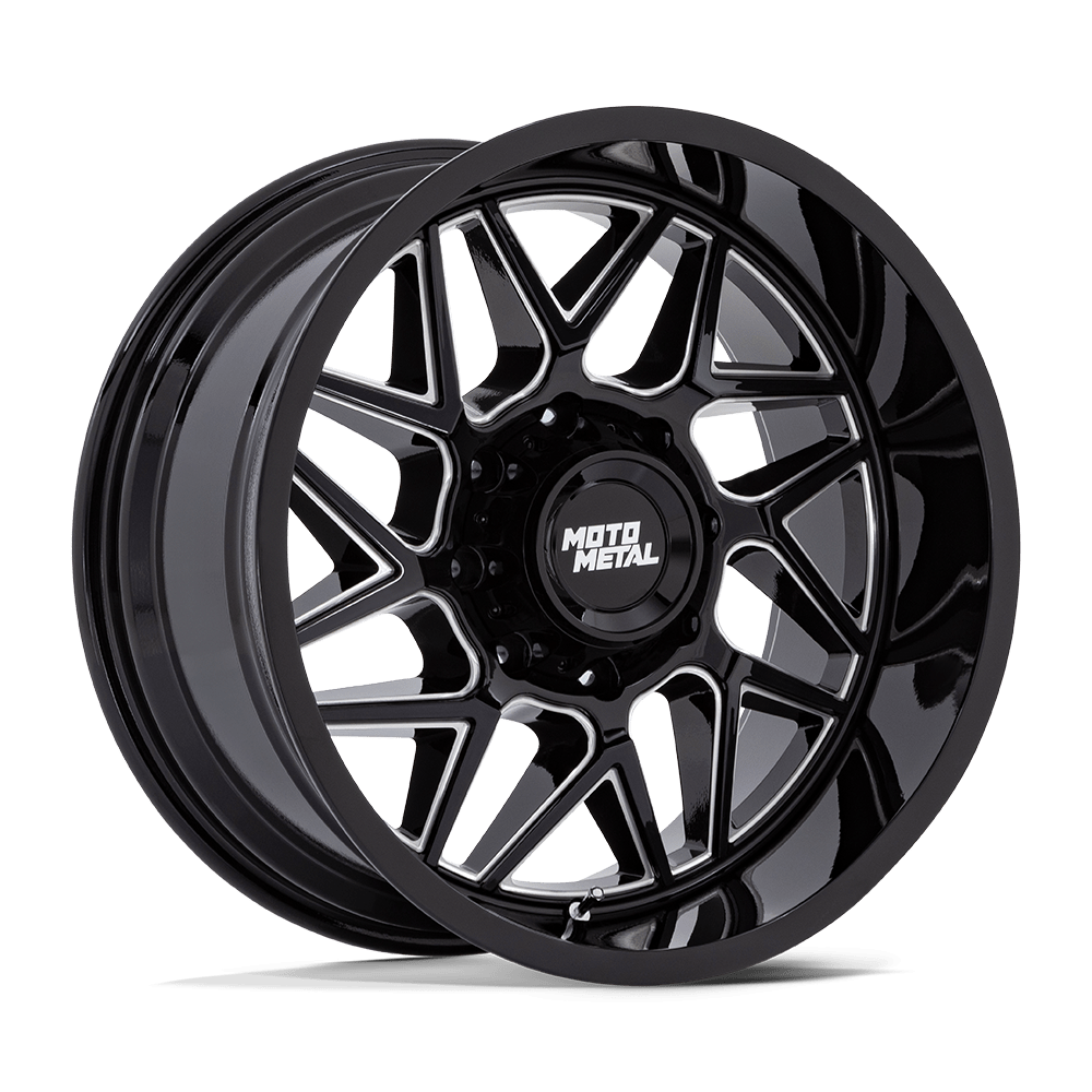 MO812 20X10 5X5.0 G-BLK MILL -18MM Moto Metal