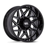 MO812 20X10 6X135 G-BLK MILL -18MM Moto Metal