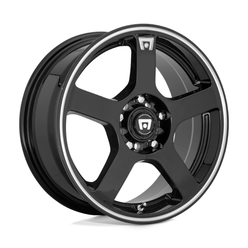 MR116 18X8 5X4.25/4.5 G-BLK MACH 45MM Motegi