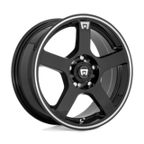 MR116 16X7 5X112/4.5 G-BLK MACH 40MM Motegi