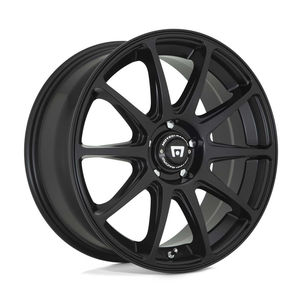 MR127 18X8 5X4.5 S-BLK 38MM Motegi