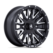 Load image into Gallery viewer, MA049 14X7 4X110 M-BLK MCH -47MM MSA Offroad Wheels