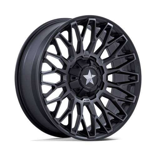 MA050 24X7 4X137/156 M-BLK DDT 0MM MSA Offroad Wheels