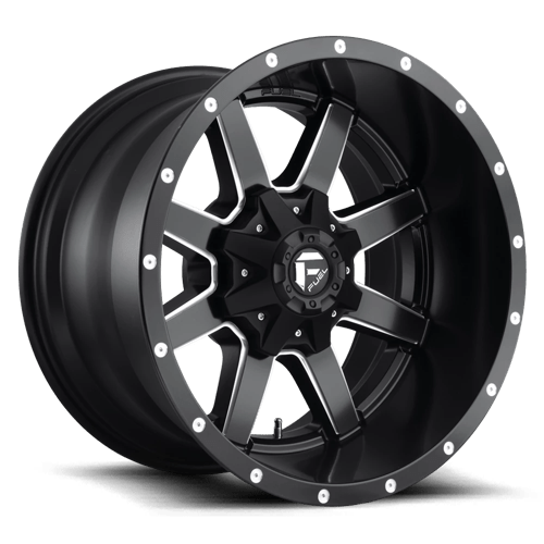 D538 20X12 6X135/5.5 MT-BLK-MIL -44MM Fuel 1PC