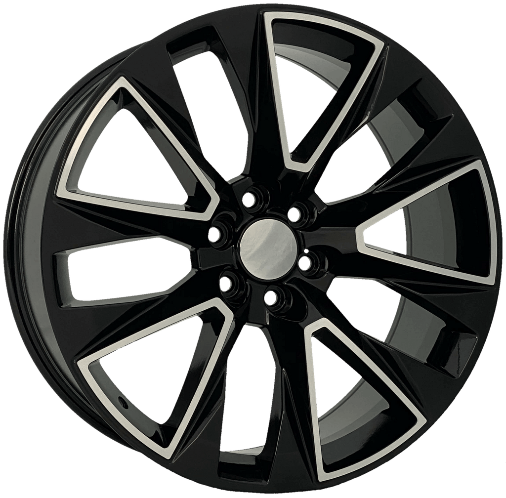 22X9 2105 NEW LTZ 6X139 31 78.1 BLACK MACHINED FACE