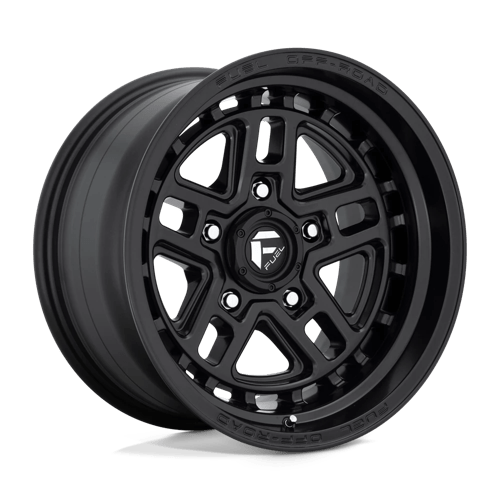 D667 17X9 5X5.0 MT-BLK -12MM Fuel 1PC