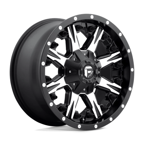 D541 20X10 8X170 MT-BLK-MACH -24MM Fuel 1PC