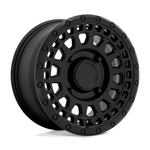 BUPKR 14X7 4X156 M-BLK 51MM Black Rhino Powersports