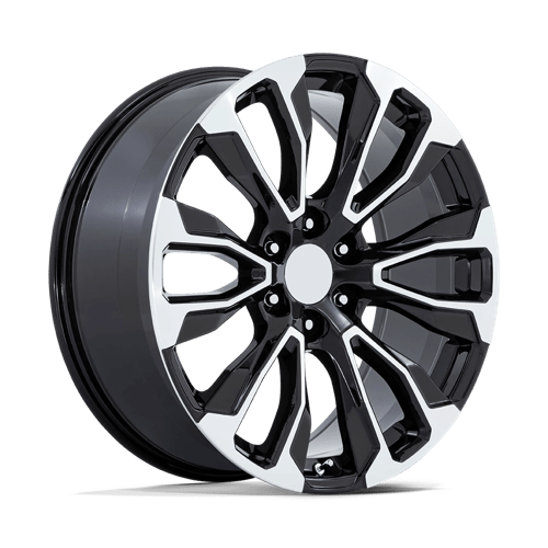 PR211 22X9 6X5.5 G-BLK MACH-FC 28MM Performance Replicas