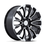 PR211 22X9 6X5.5 G-BLK MACH-FC 28MM Performance Replicas - PR211 / ONE YEAR / 6X139.7