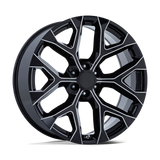 PR177 24X10 6X5.5 G-BLK MILL 24MM Performance Replicas