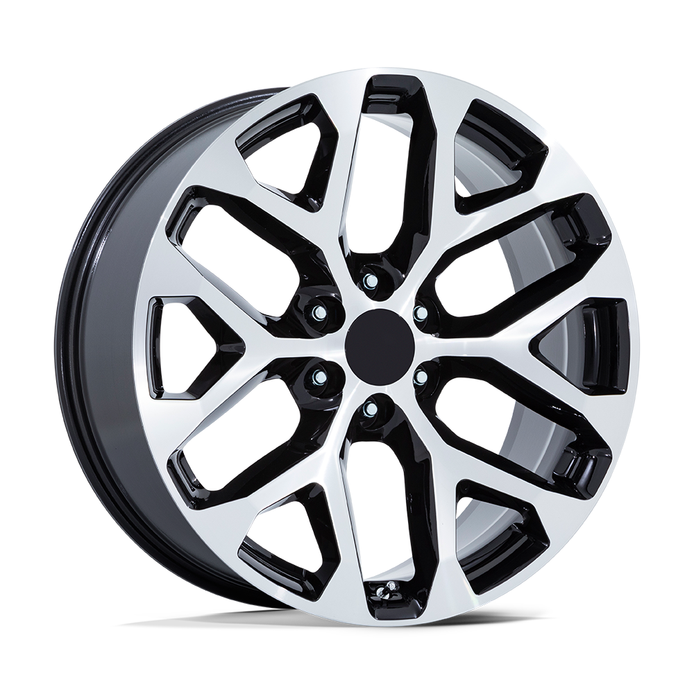 PR177 22X9 6X5.5 G-BLK MACH-FC 24MM Performance Replicas