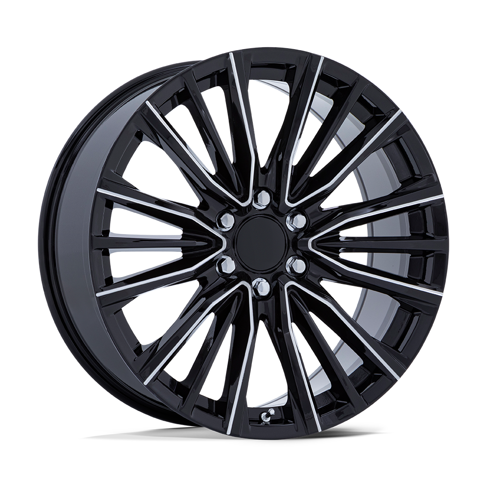 PR223 22X9 6X5.5 G-BLK MILL 28MM Performance Replicas